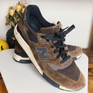 New balance 998 brown and black